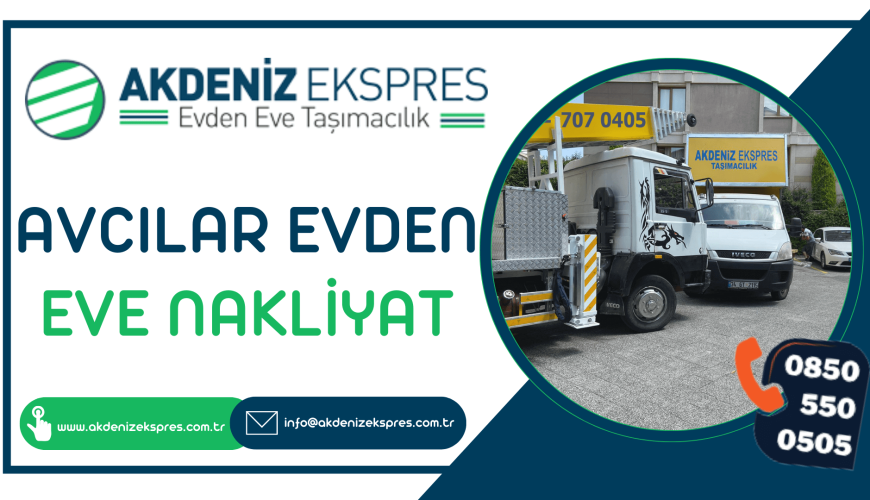 Avcılar evden eve nakliyat