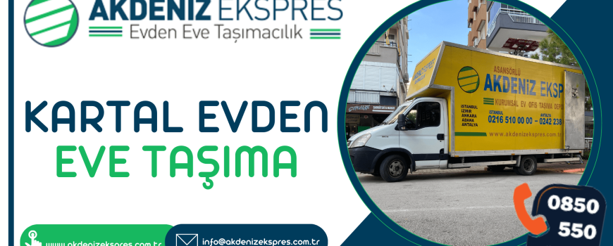 Kartal evden eve nakliyat