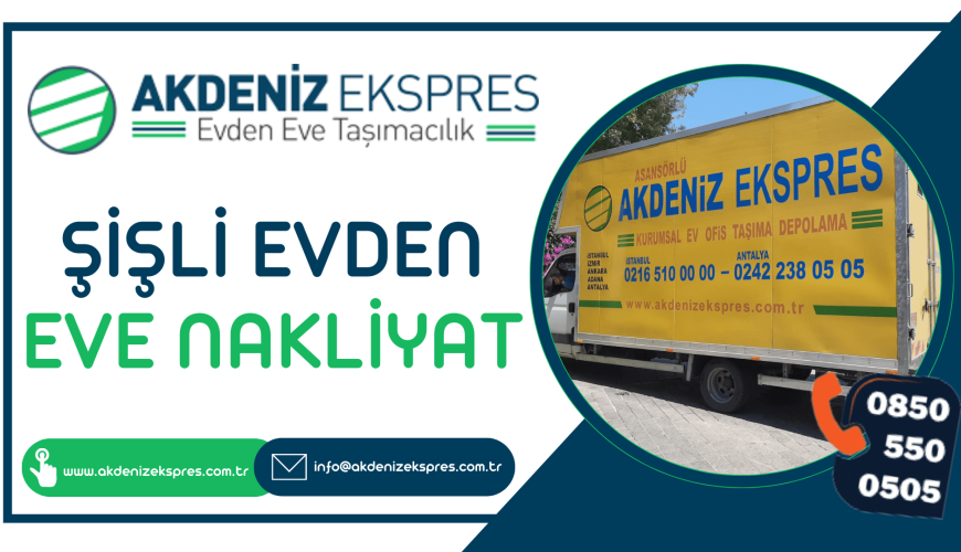 Şişli evden eve nakliyat
