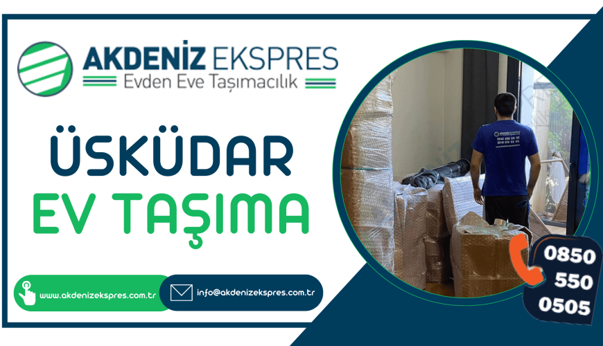 Üsküdar evden eve nakliyat