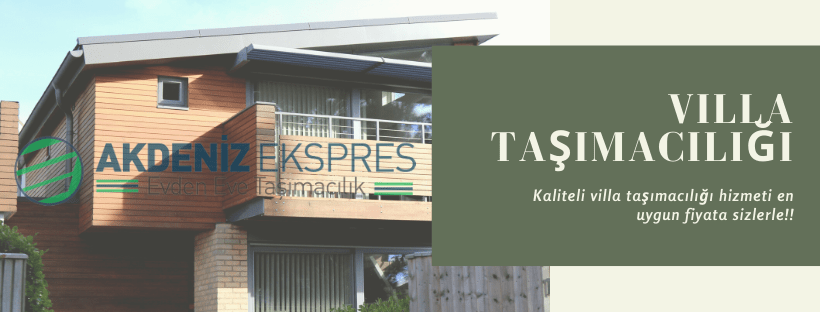 Kurumsal villa taşımacılığı