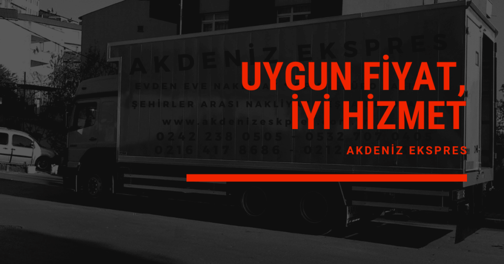 İstanbul Dikili evden eve nakliyat