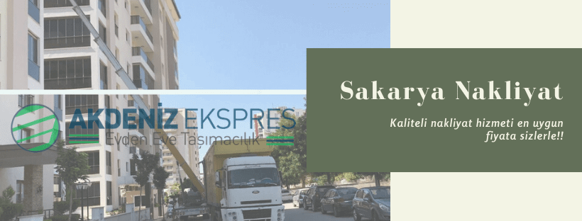 İstanbul Sakarya evden eve nakliyat