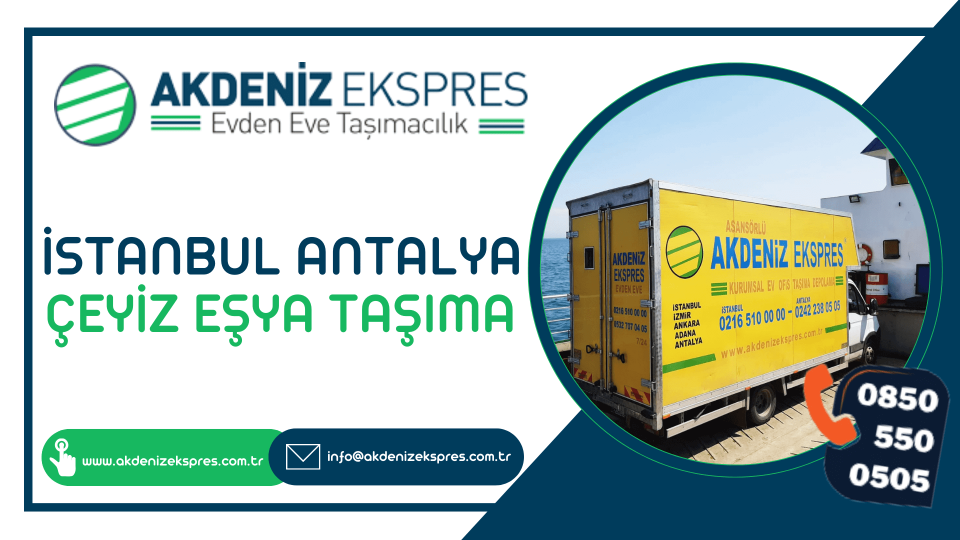 İstanbul Antalya çeyiz eşyası taşıma